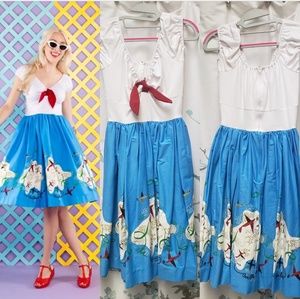 Small Mary Blair Planes Natalie dress